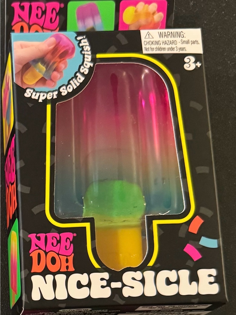 Nice-Sicle Rainbow Popsicle Nee Doh- Multicolor